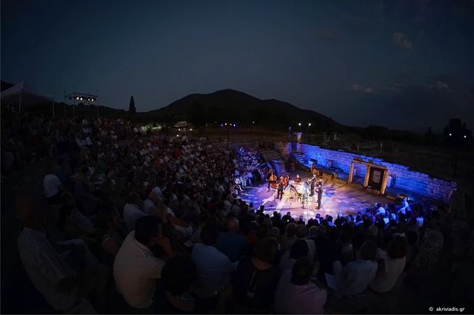 Συναυλία Λεωνίδα Καβάκου και Apollωn Ensemble στην Αρχαία Μεσσήνη από το Μέγαρο Μουσικής