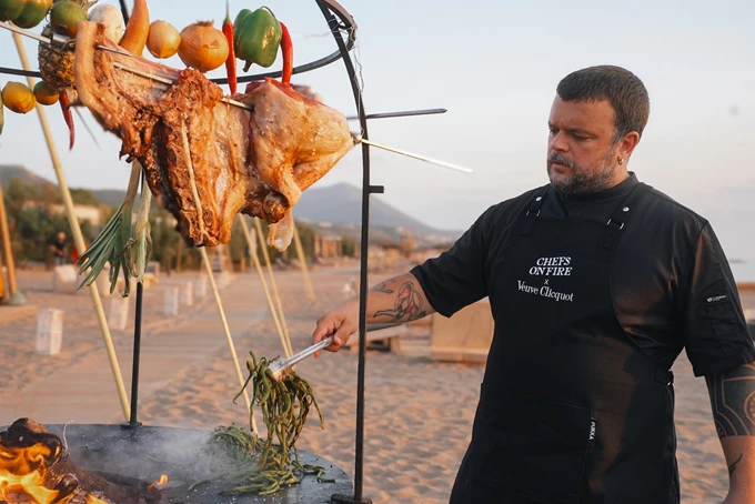 ​​Chefs on Fire W Costa Navarino Νίκος Θωμάς
