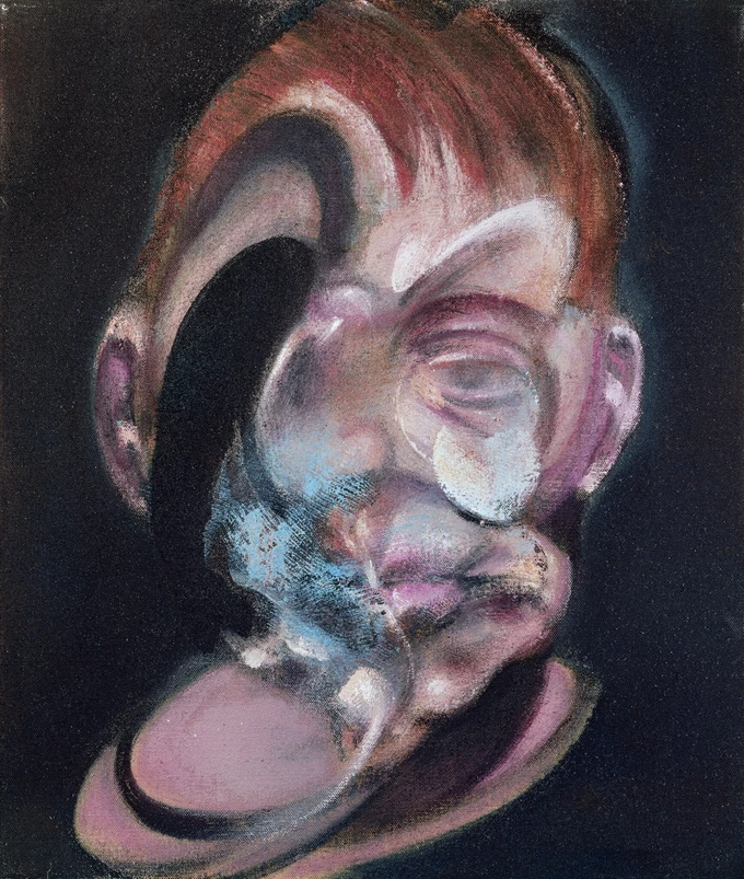 Self-Portrait, 1973, 1973 by Francis Bacon © The Estate of Francis Bacon. All rights reserved, DACS/Artimage 2024. Photo: Prudence Cuming Associates Ltd. Private Collection.