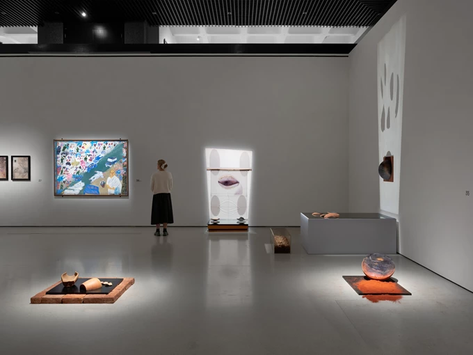 The Imaginary Institution of India installation view Barbican Art Gallery © Eva Herzog Studio Barbican Art Gallery