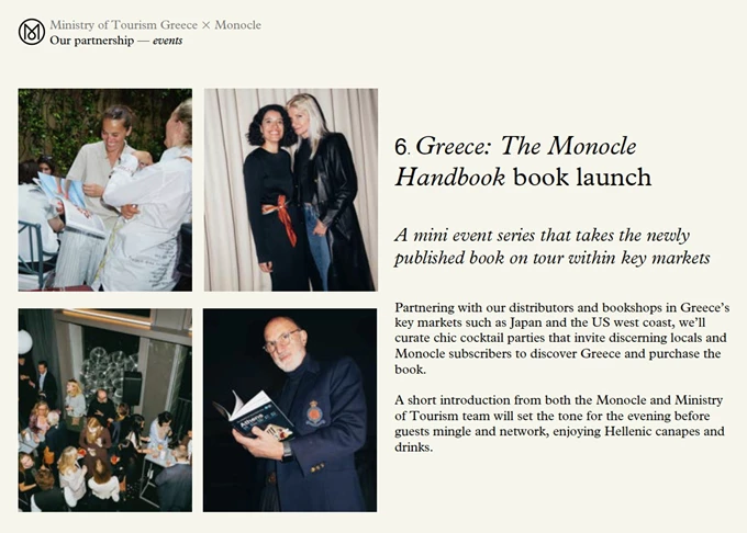 Greece The Monocle Handbook παρουσίαση