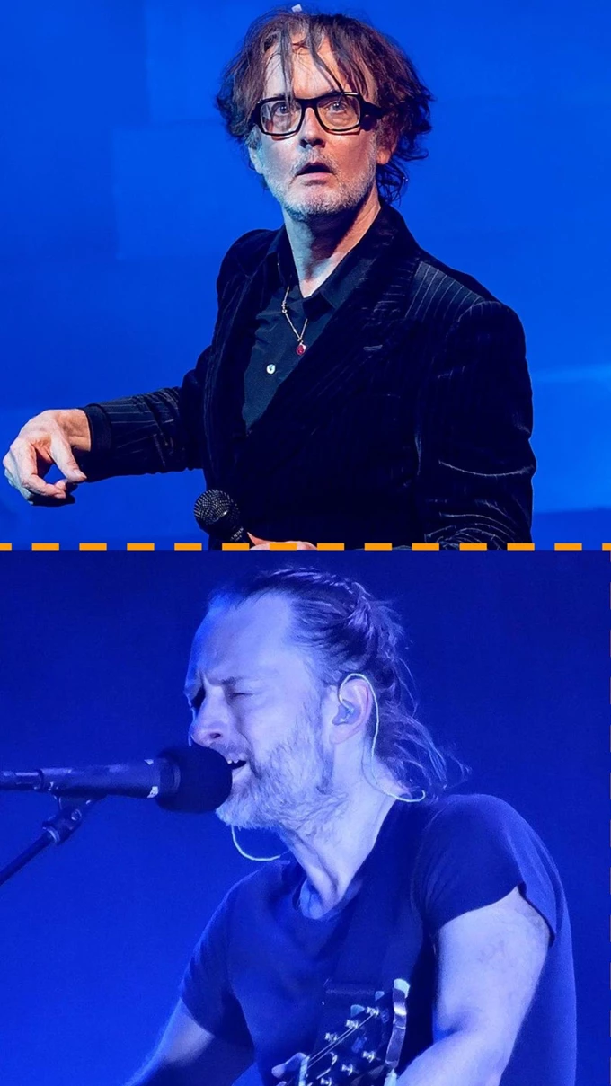 Jarvis Cocker και Thom Yorke
