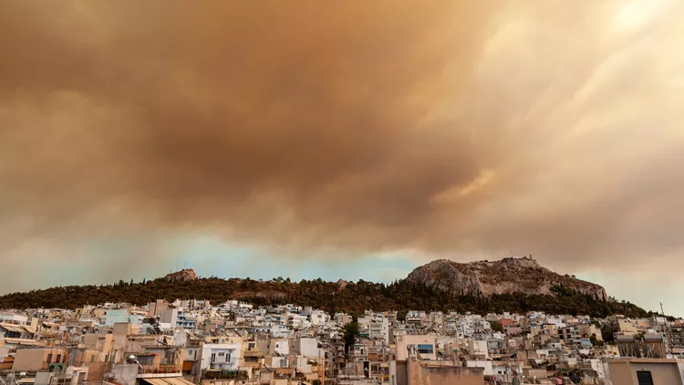 πυρκαγιά στην Αττική