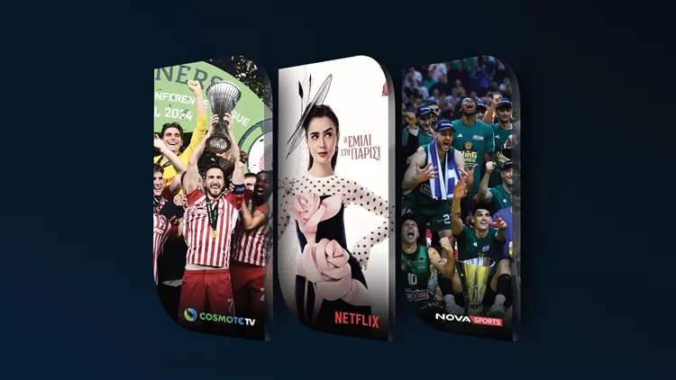 COSMOTE TV - Netflix - Novasports