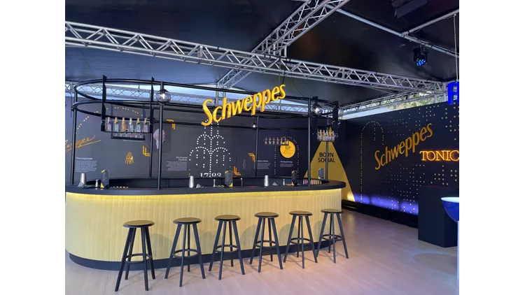 Schweppes booth_Athens Bar Show